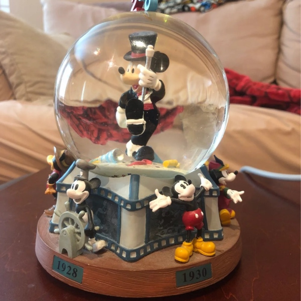 Mickey Millennium Snow Globe